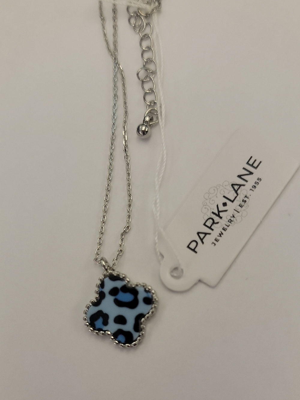 Park Lane Lana Blue Leopard  Necklace